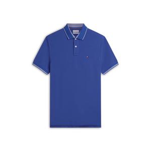 Tommy Hilfiger Stripe Under Collar Pique Polo Shirt